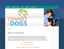 Tablet Screenshot of connect-the-dogs.com